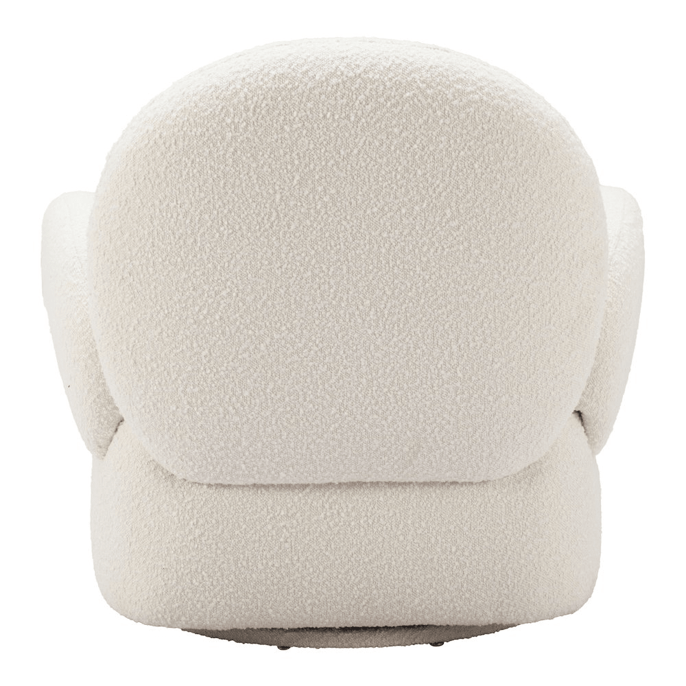 Pilka Swivel Chair White - Mervyns