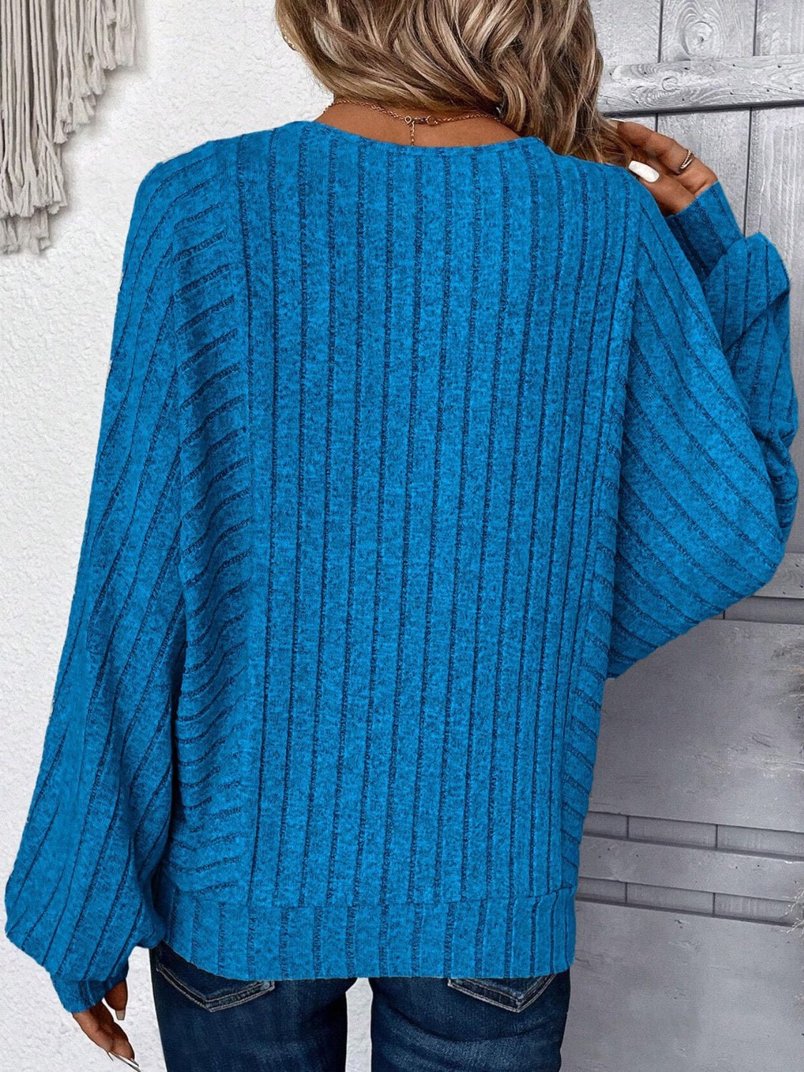 Plus Size Round Neck Batwing Sleeve T-Shirt - Mervyns