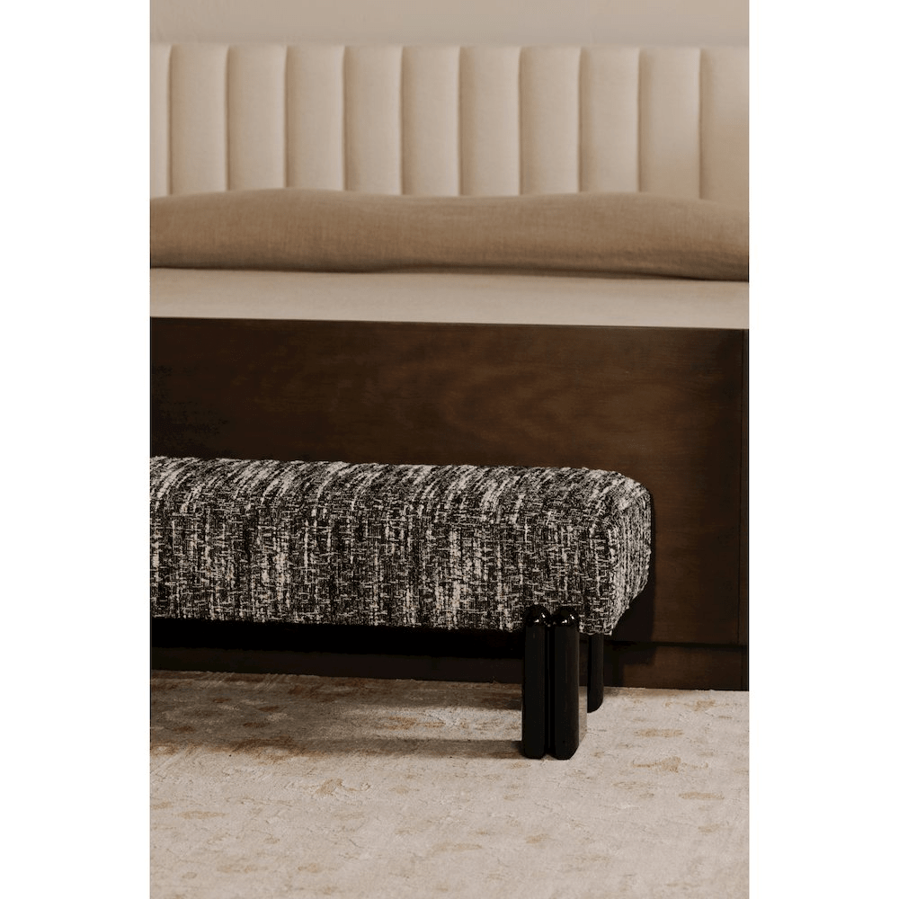 Priya Bench Black - Mervyns