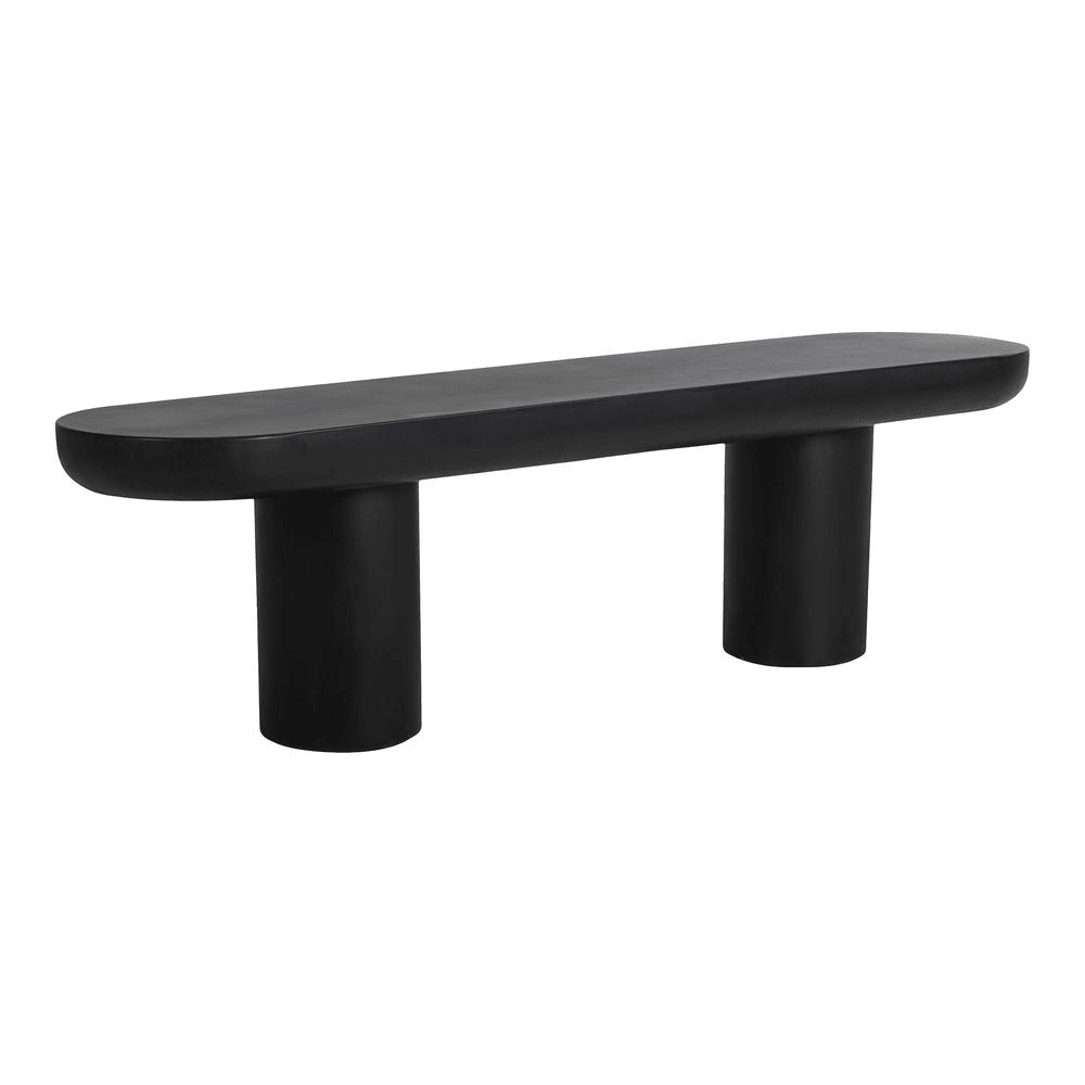 Rocca Bench Black - Mervyns