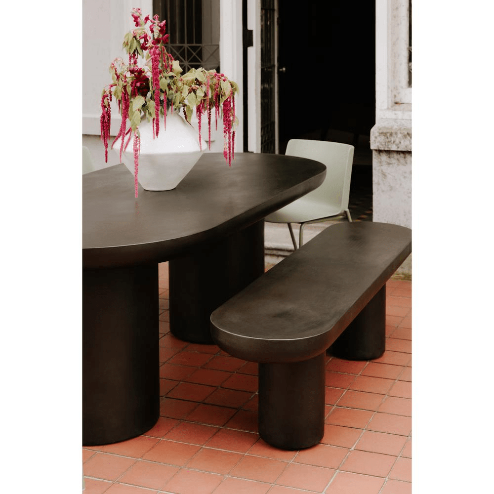 Rocca Bench Black - Mervyns