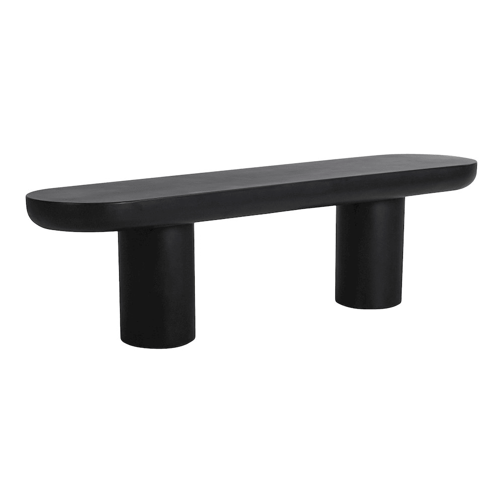 Rocca Bench Black - Mervyns
