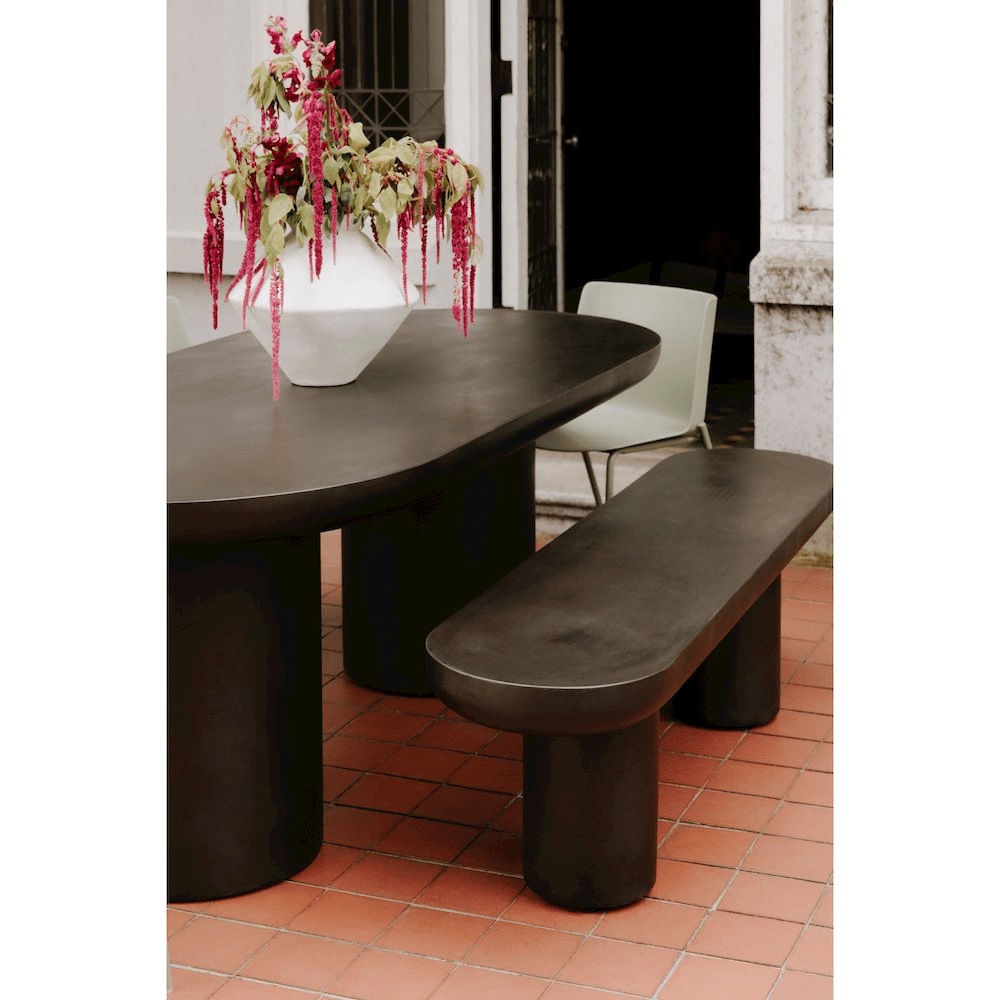 Rocca Bench Black - Mervyns