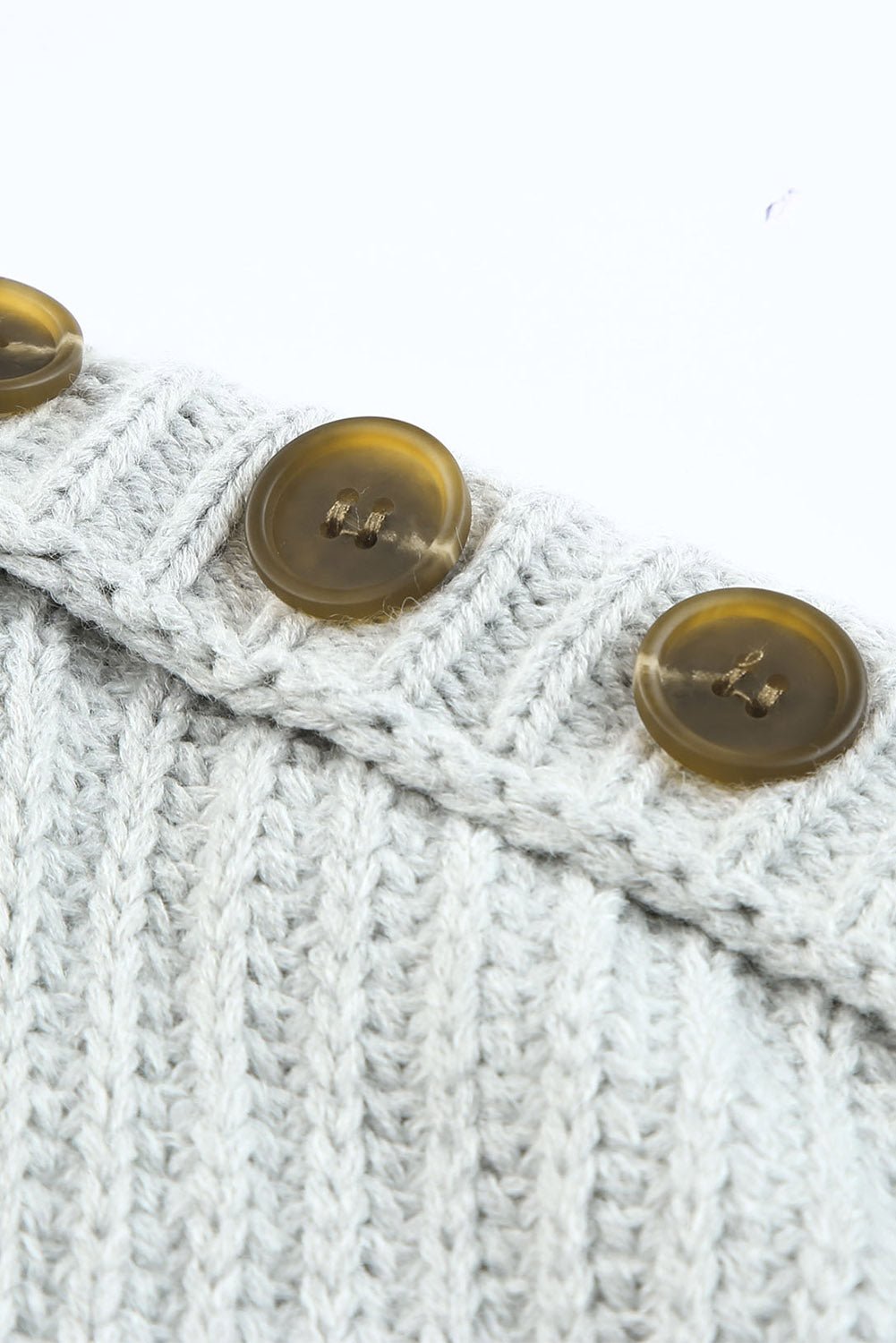 Side Slit Boat Neck Long Sleeve Sweater - Mervyns