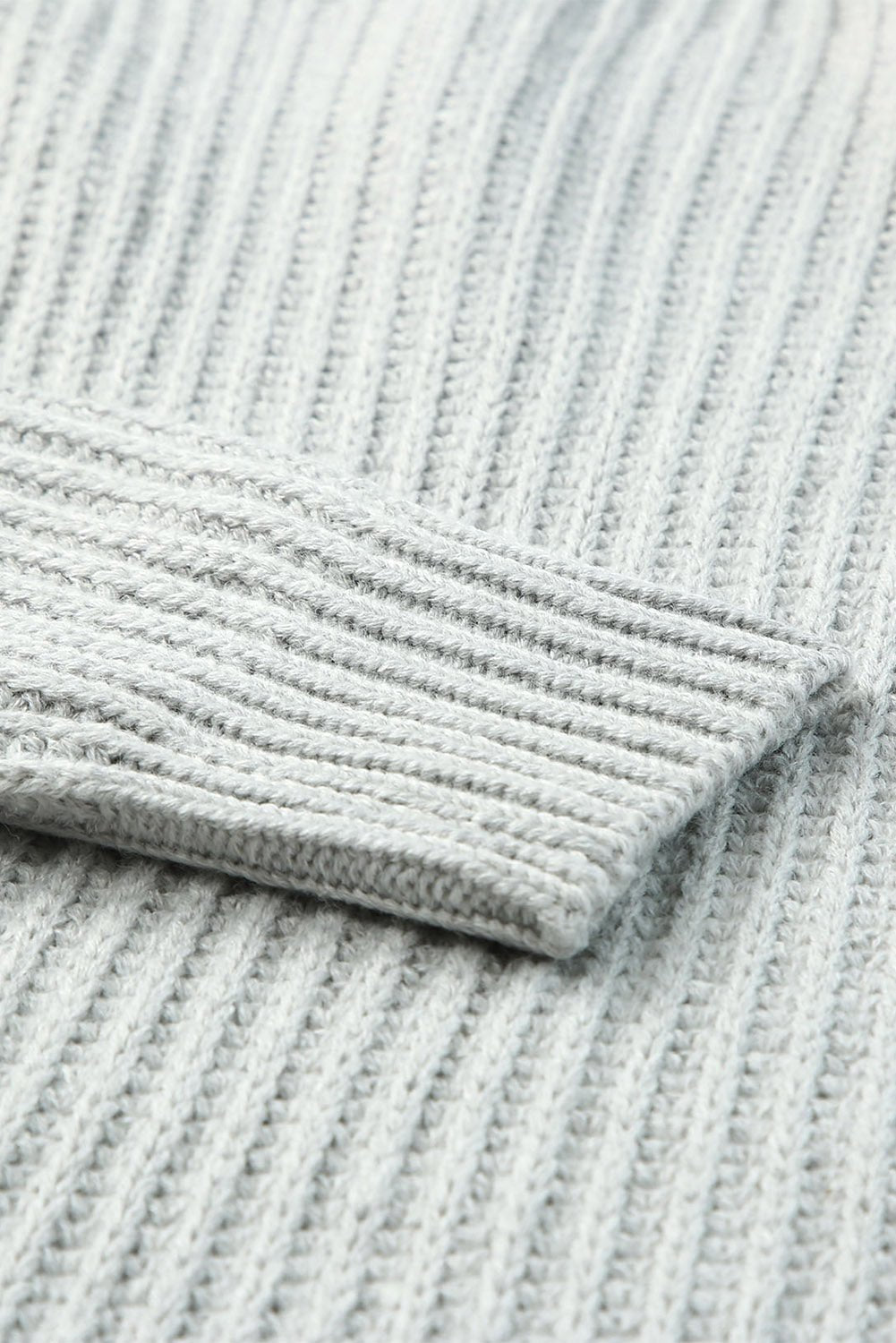 Side Slit Boat Neck Long Sleeve Sweater - Mervyns
