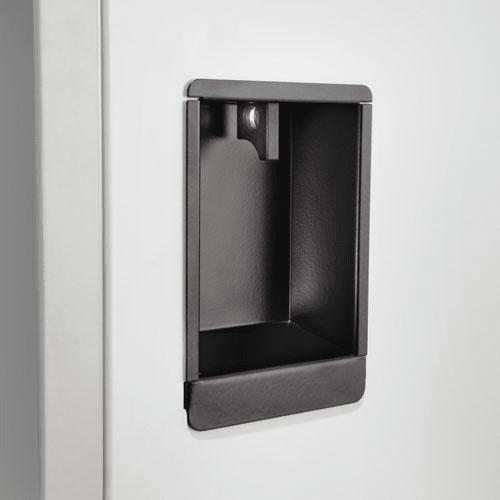 Single-Tier Locker, 12w x 18d x 78h, Two-Tone Gray - Mervyns