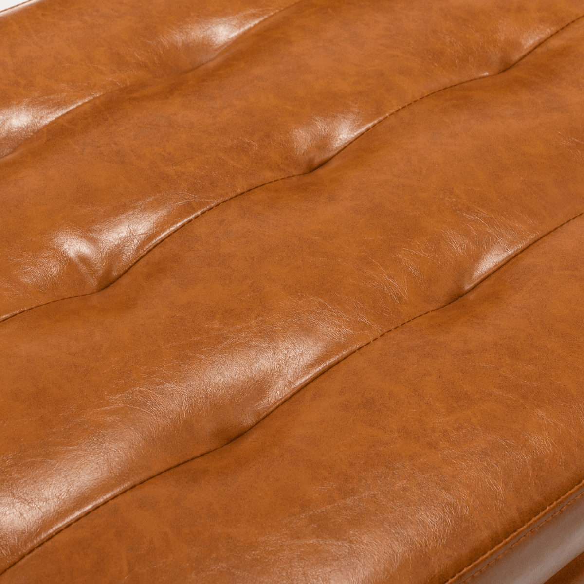 Storage Bench with Storage Bench for Bedroom End of Bed Bench Foot of Bed Bench Entryway Bench Storage Ottoman Bench 43.3' W x 17.7' Brown Leather Bench - Mervyns