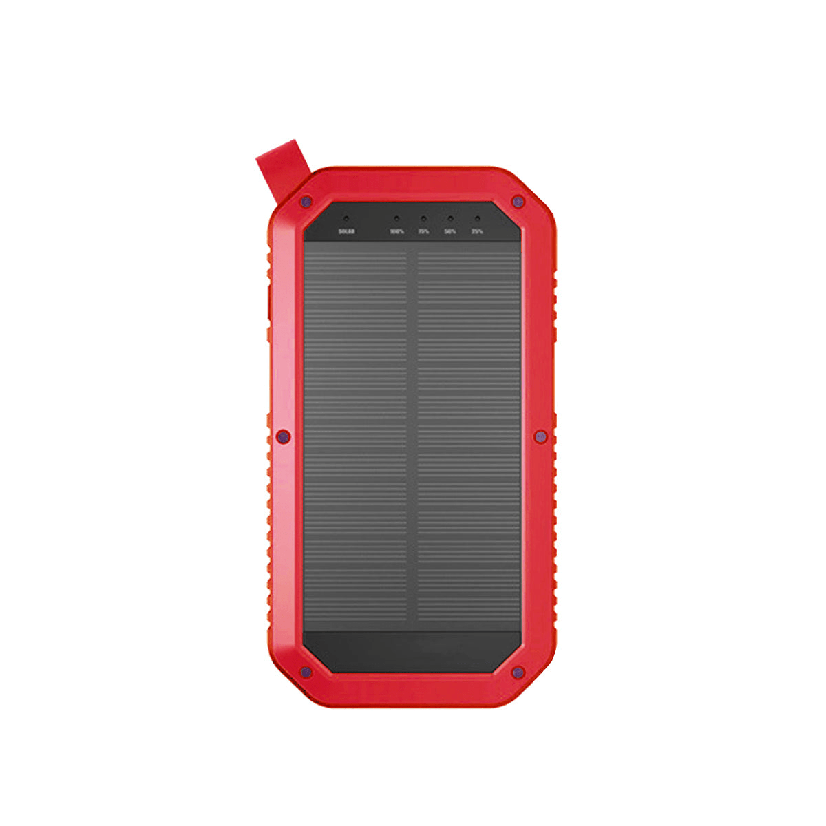 Sun Chaser Mini Solar Powered Wireless Phone Charger 10,000 mAh With LED Flood Light - Mervyns