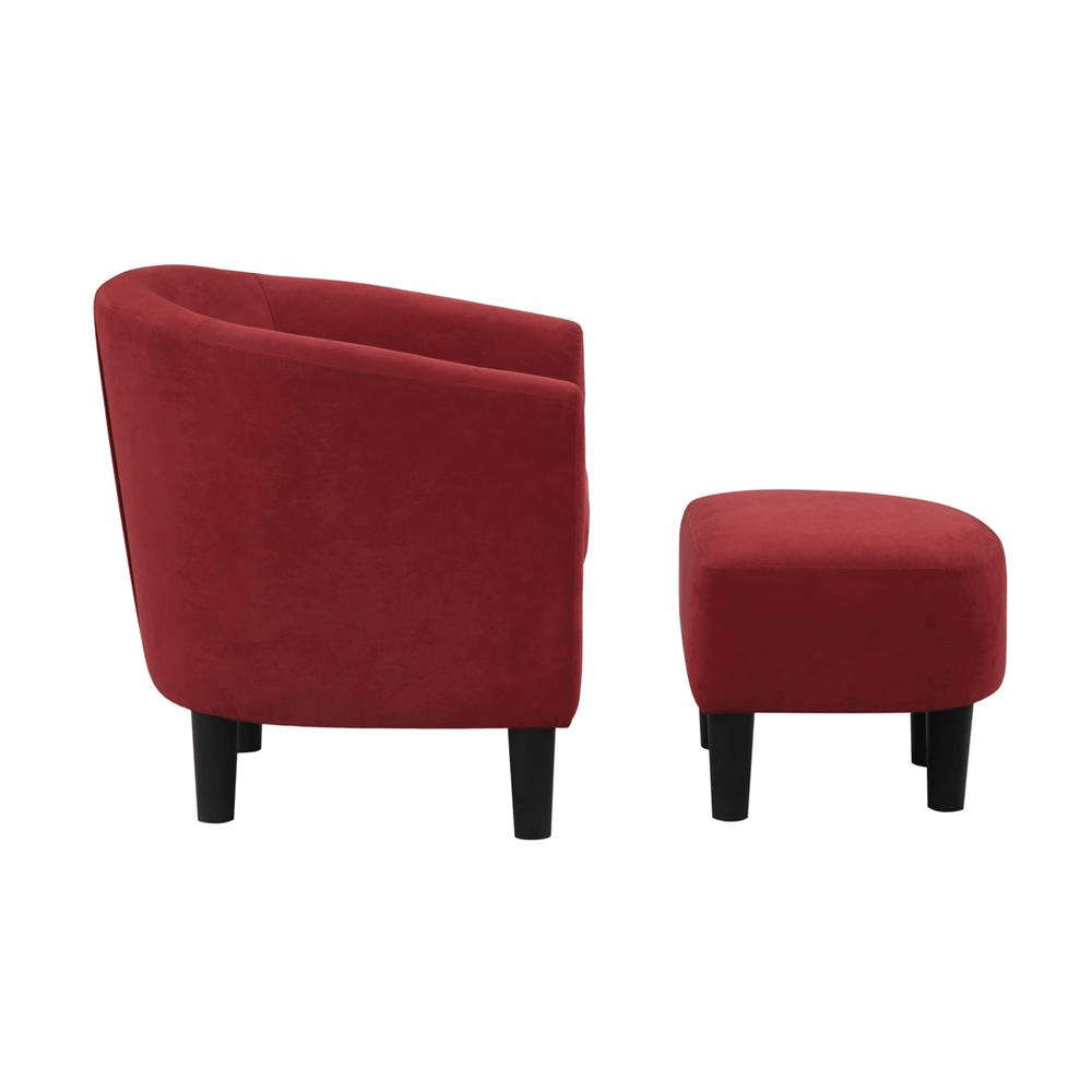 Take a Seat Churchill Accent Chair with Ottoman - Mervyns