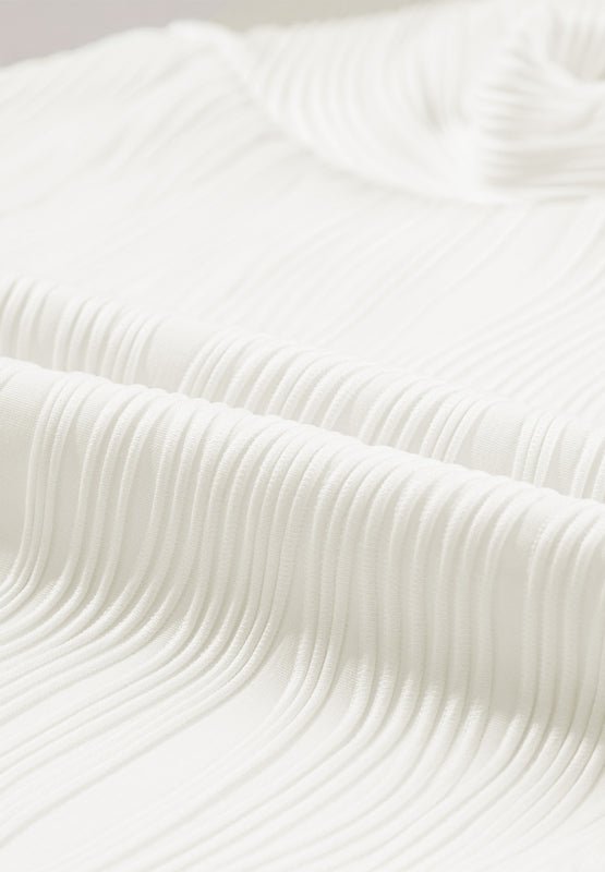 Texture Round Neck Long Sleeve Sweatshirt - Mervyns