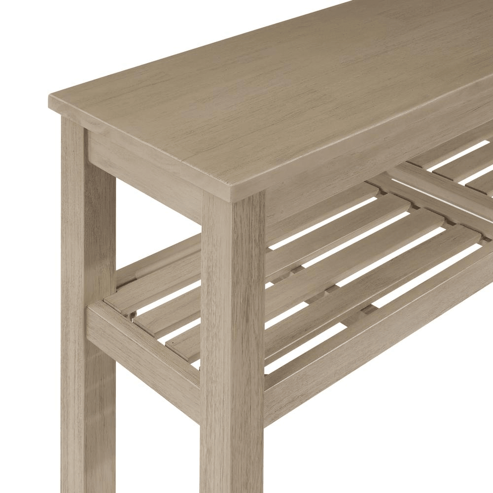 Tiburon Console Table w/ Shelf - Mervyns