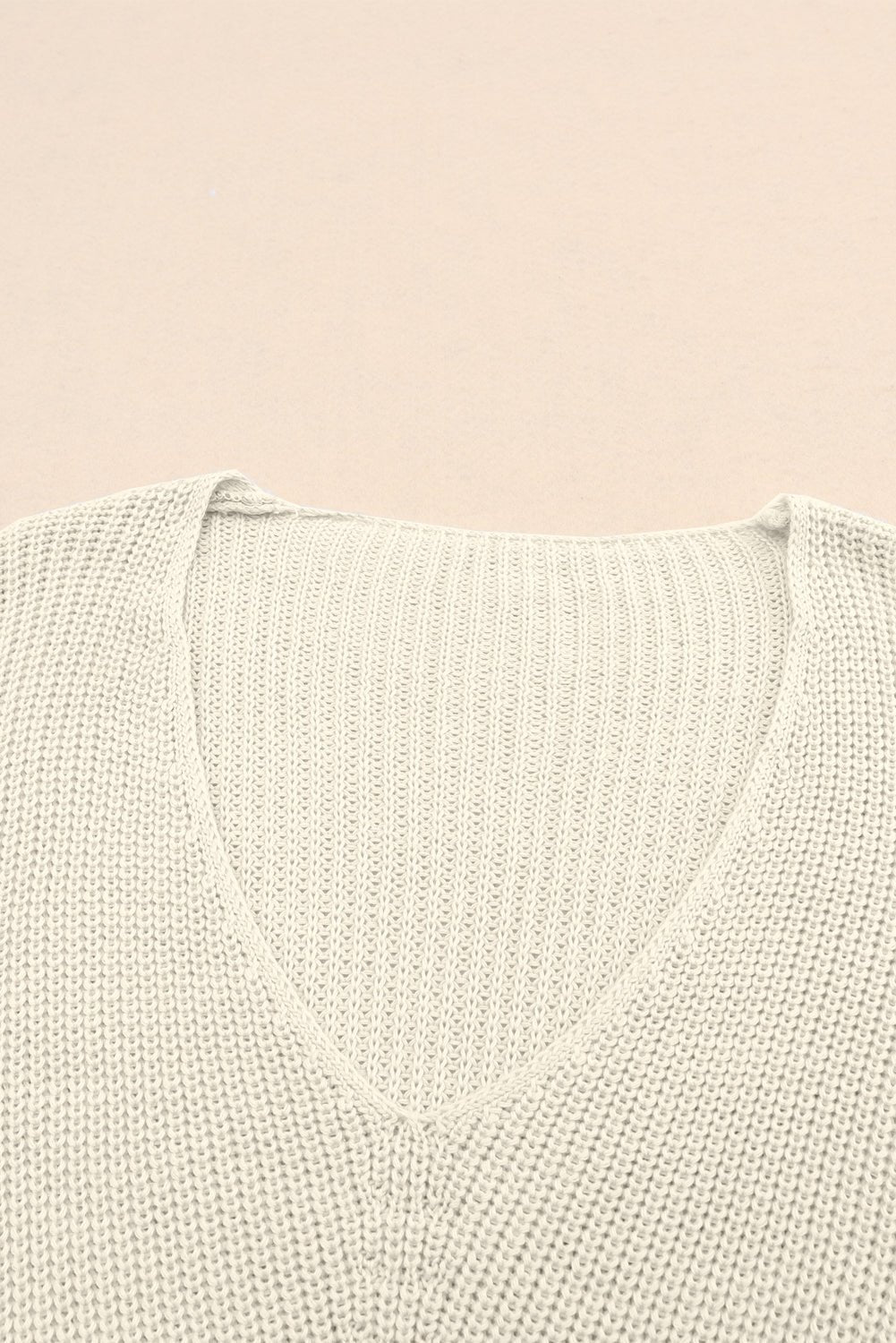 V-Neck Drop Shoulder Sweater - Mervyns