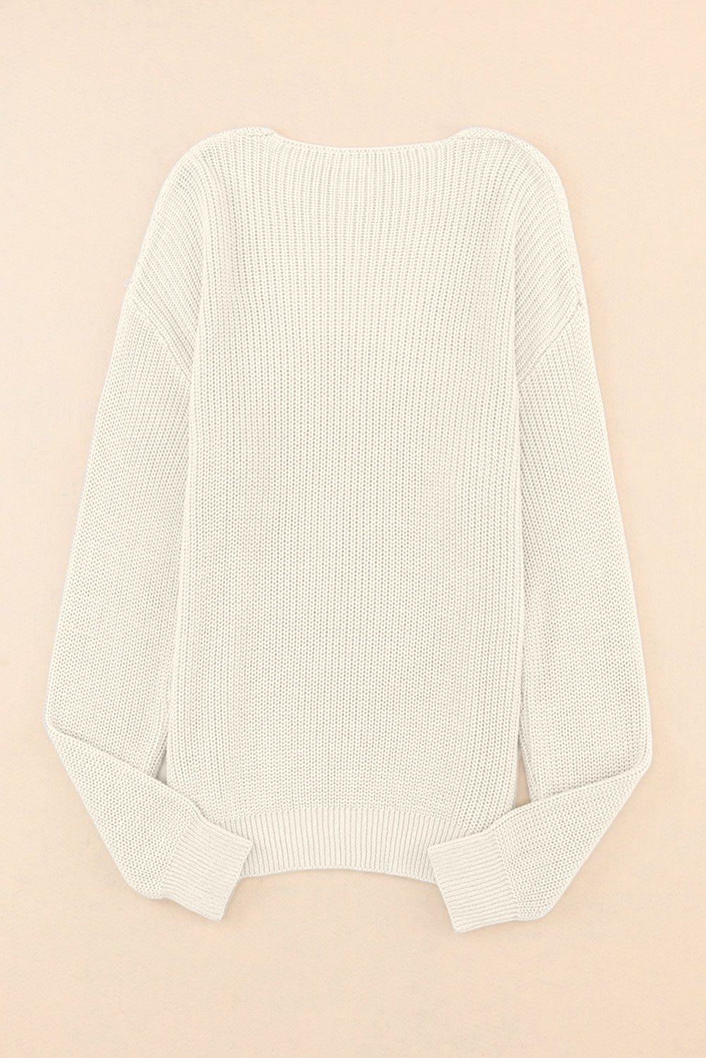 V-Neck Drop Shoulder Sweater - Mervyns