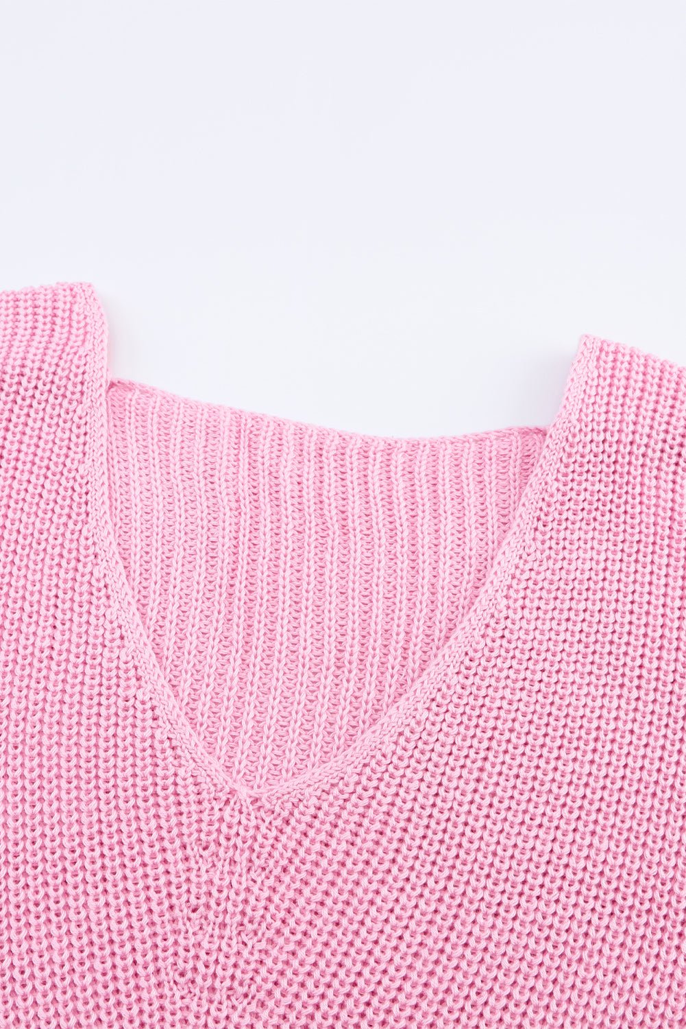 V-Neck Drop Shoulder Sweater - Mervyns
