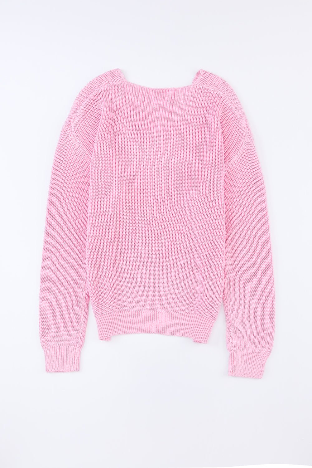 V-Neck Drop Shoulder Sweater - Mervyns