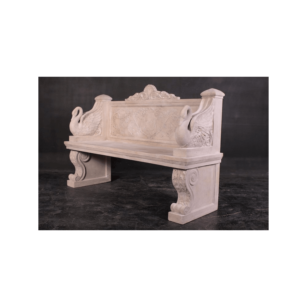 Vicenza Swan Bench - Mervyns