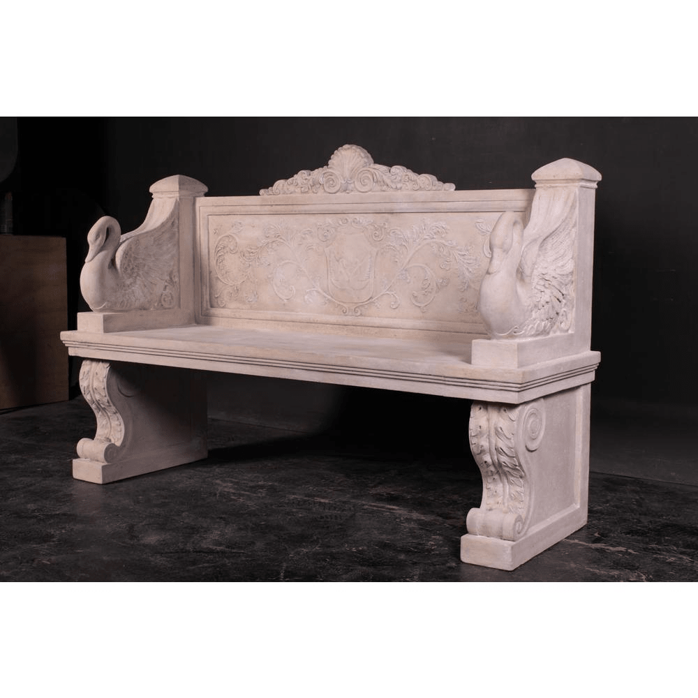 Vicenza Swan Bench - Mervyns