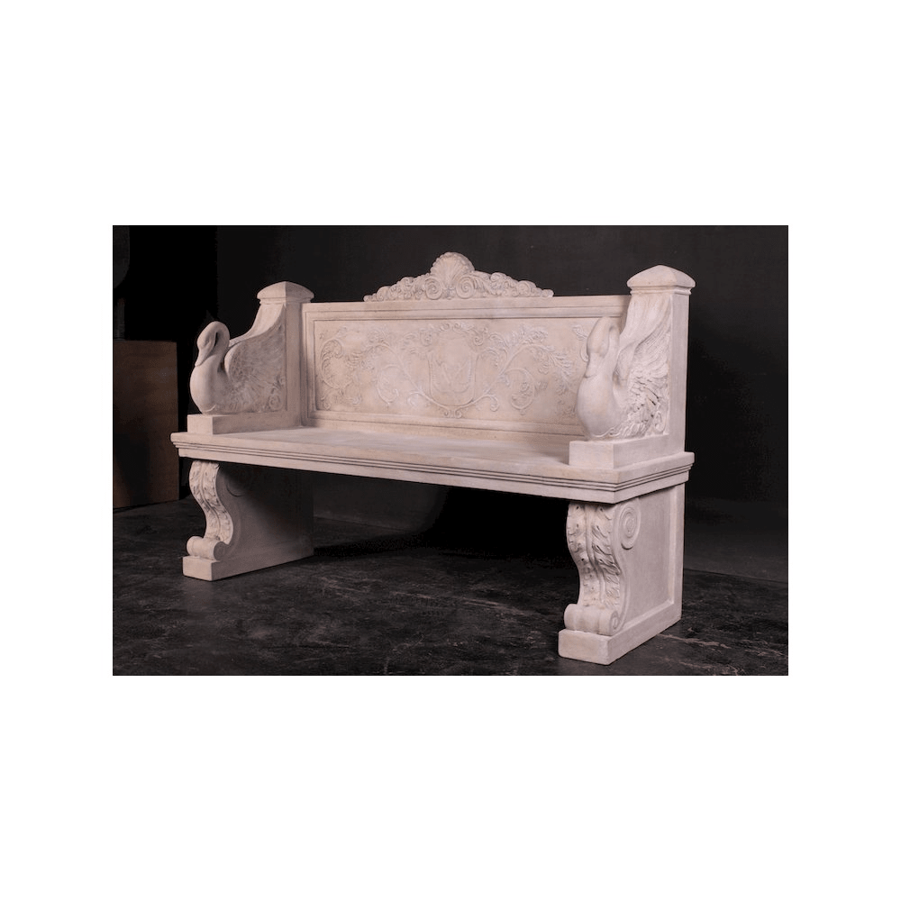 Vicenza Swan Bench - Mervyns