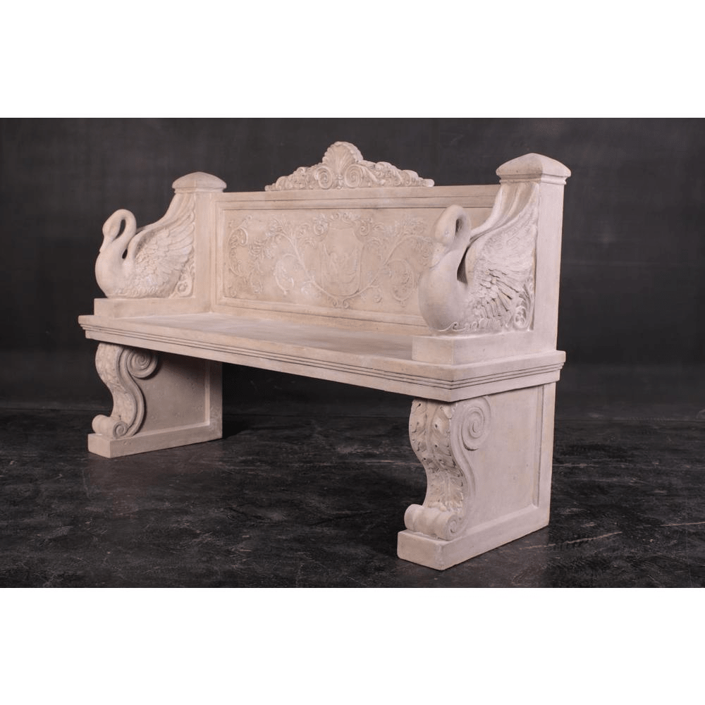 Vicenza Swan Bench - Mervyns