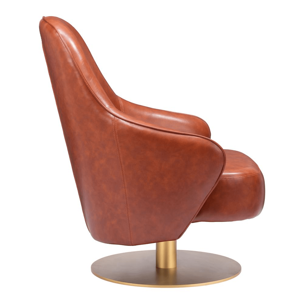 Withby Accent Chair Brown - Mervyns