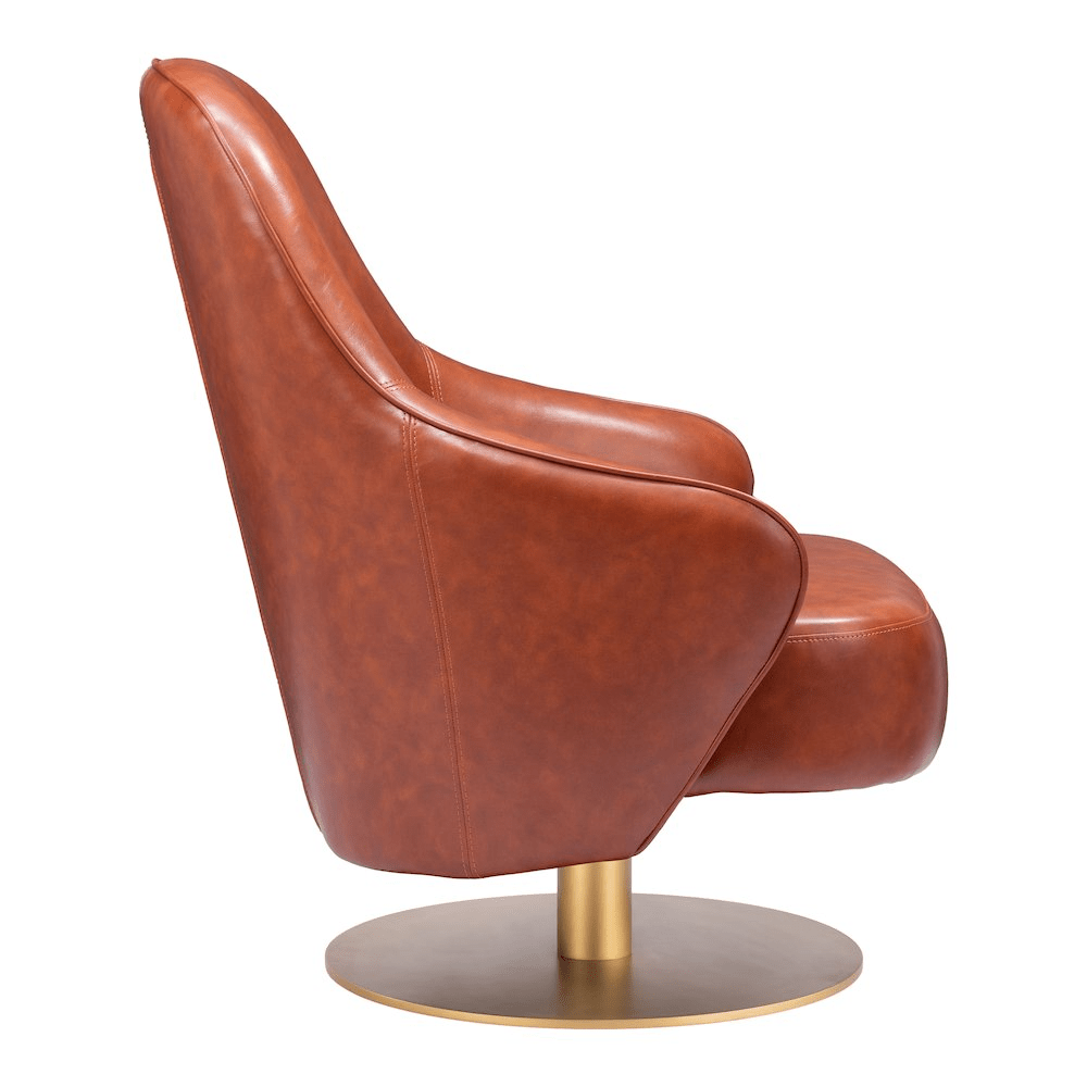 Withby Accent Chair Brown - Mervyns