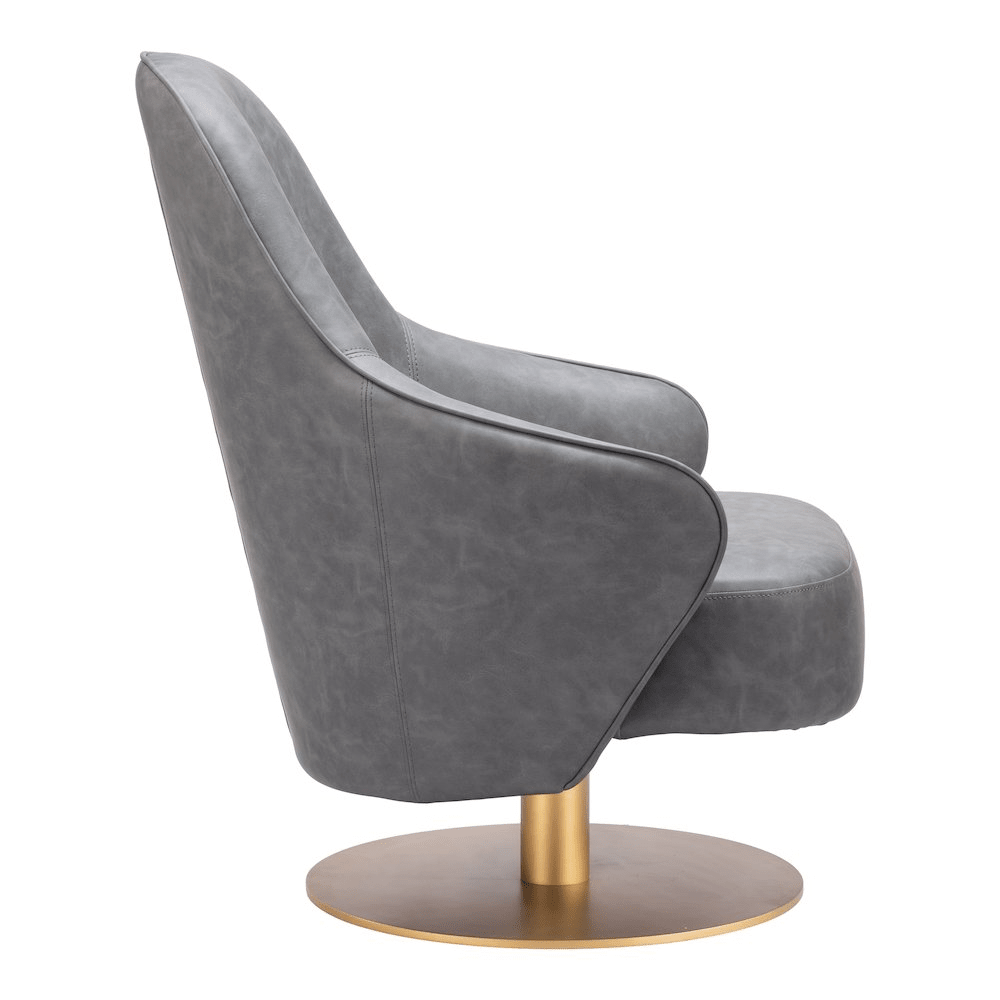 Withby Accent Chair Gray - Mervyns
