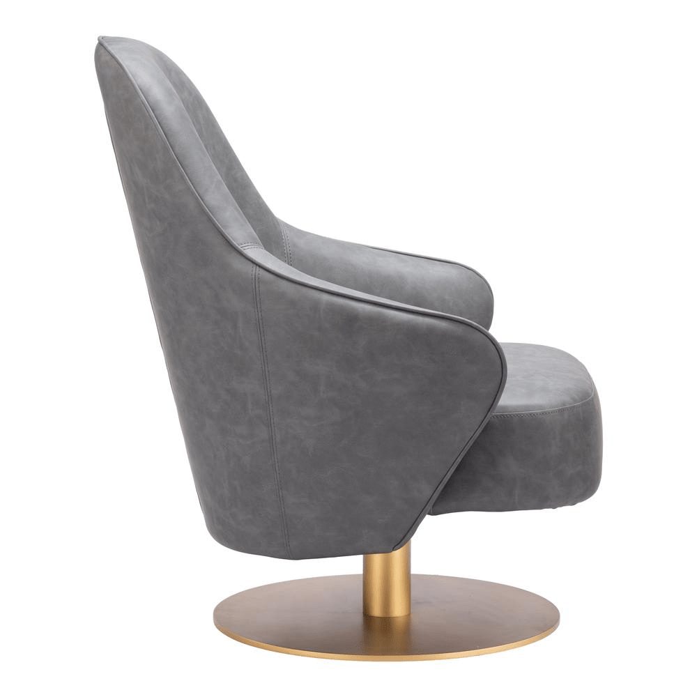 Withby Accent Chair Gray - Mervyns