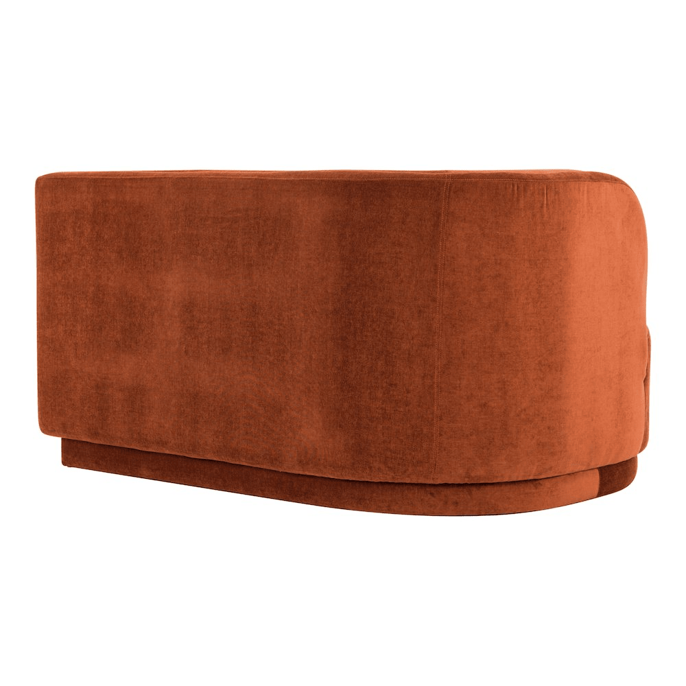 Yoon Chaise Right Fired Rust - Mervyns