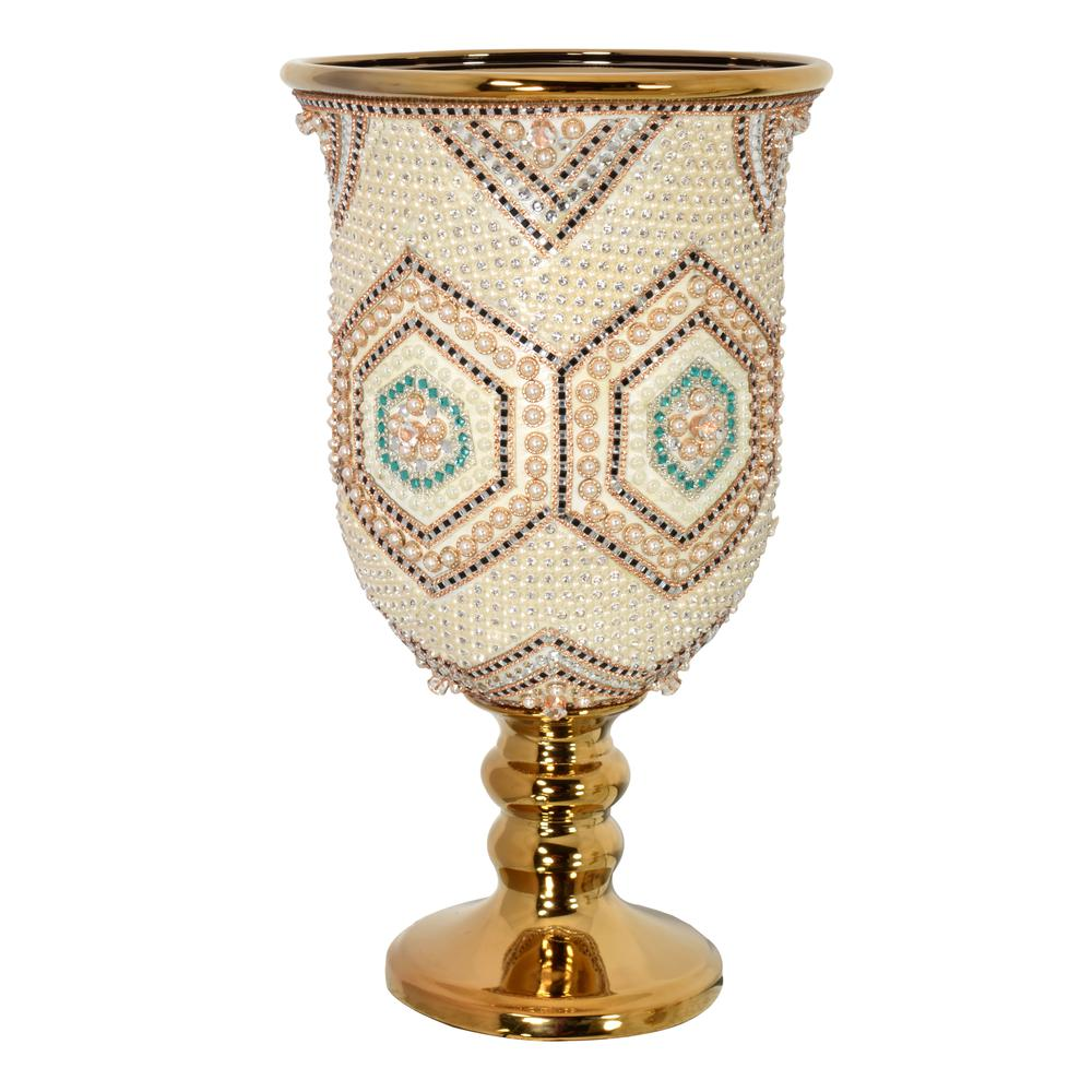 Moroccan Chalice Vase