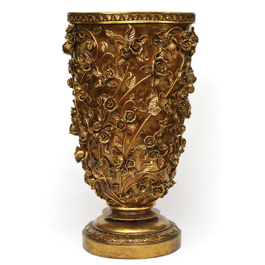 Golden Garden Tall Vase