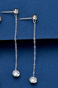 Thumbnail for Moissanite Chain Earrings