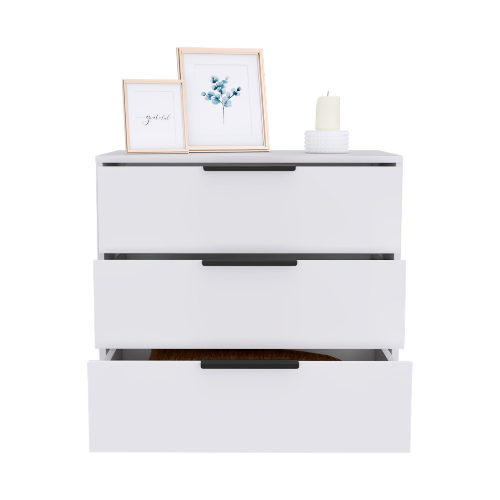 Egeo 3 Drawers Dresser, Superior Top