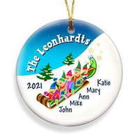 Thumbnail for Christmas Ornament - Elves Family