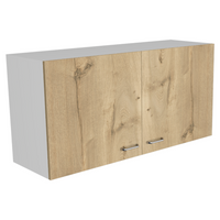 Thumbnail for Salento Wall Double Door Cabinet, Two Shelves