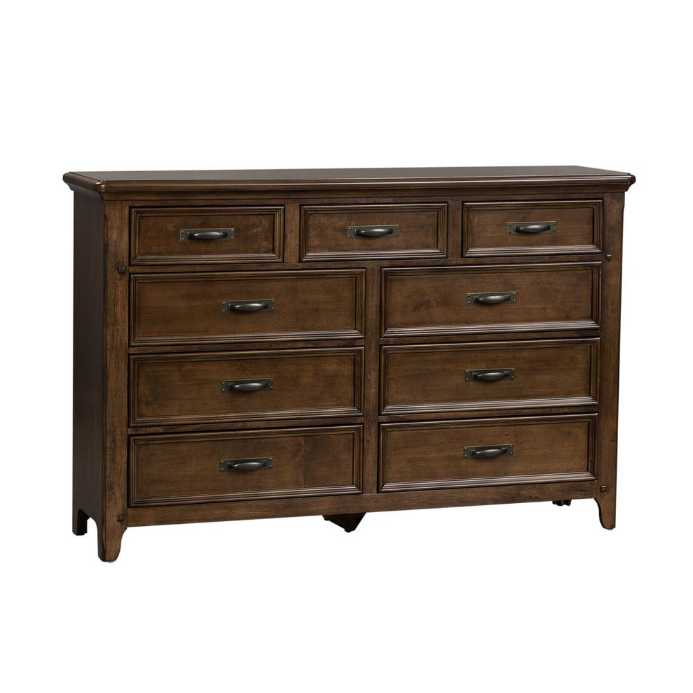 9 Drawer Dresser - 184-BR31