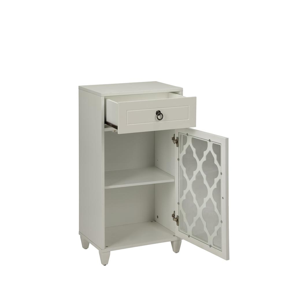 Ceara Side Table, White