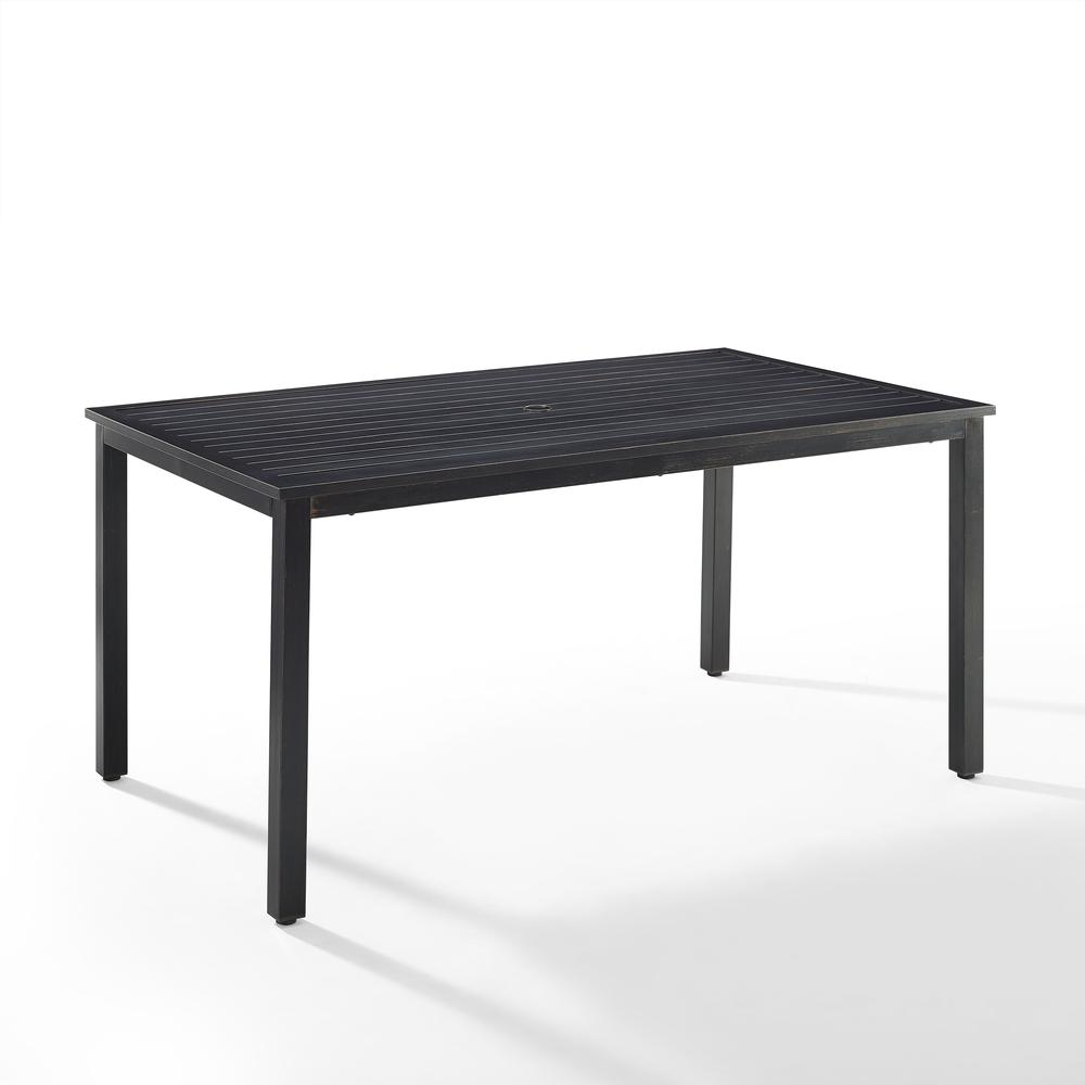 Kaplan Outdoor Dining Table Oil Rubbed Bronze