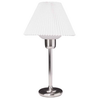 Thumbnail for Table Lamp W/200W Bulb - Satin Chrome