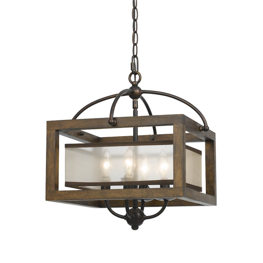 Layla 60W X 4 Semi-Flush Pendant