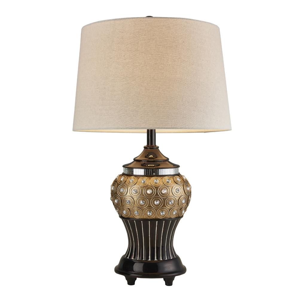 28.75"H Gold Max Table Lamp