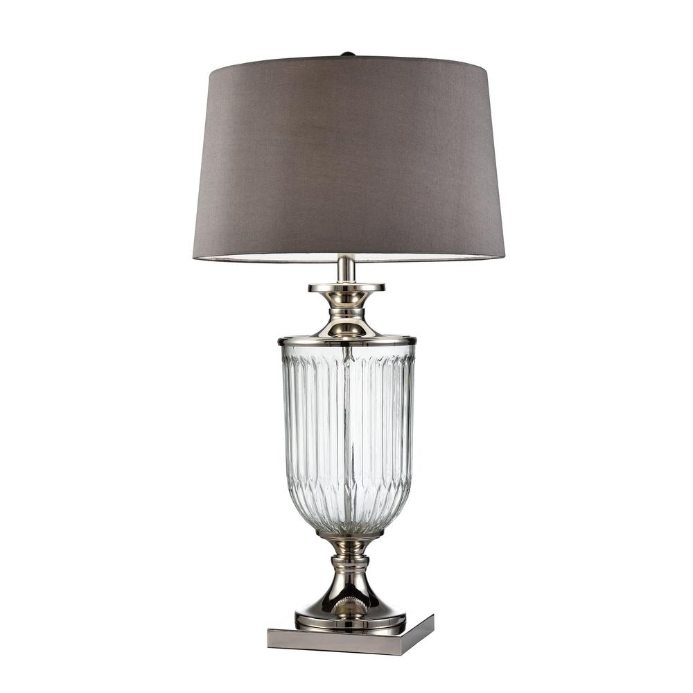 32.50"H Amelie Glass Table Lamp