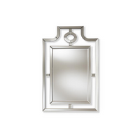 Thumbnail for Iria Modern and Contemporary Silver Finished Pagoda Wall Accent Mirror