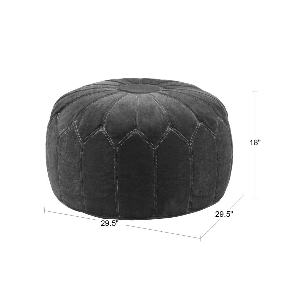 Round Pouf Ottoman