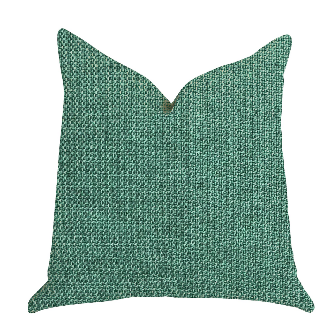 Grass Seed Luxury Throw Pillow in Green