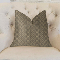 Thumbnail for Belizzi Gray and Beige Luxury Throw Pillow