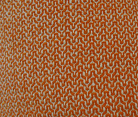 Thumbnail for Kashmiri Oak Orange and Taupe Handmade Luxury Pillow