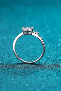 Thumbnail for On My Mind 925 Sterling Silver Moissanite Ring