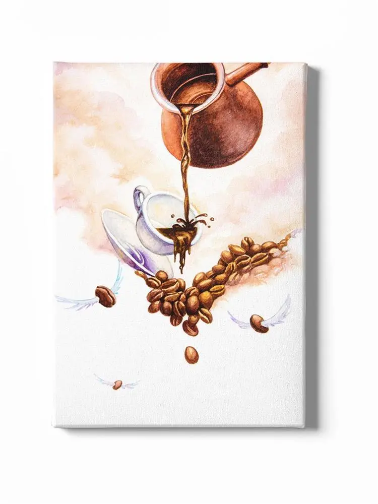 Coffee Art Canvas -Image by Shutterstock