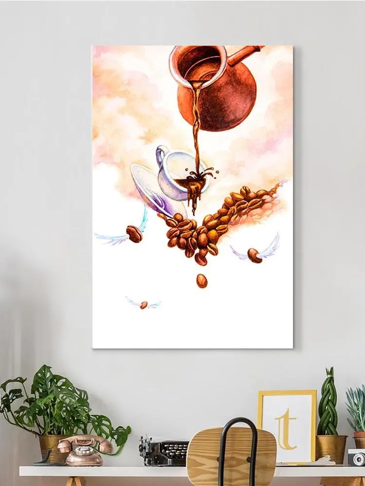 Coffee Art Canvas -Image by Shutterstock