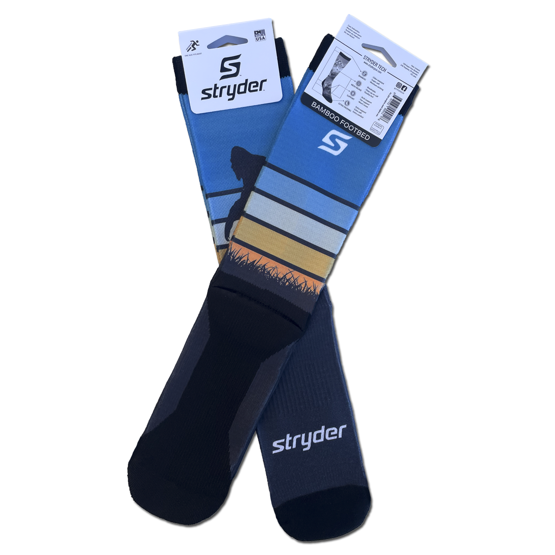 Yellowstone Bigfoot Northern Lights Socks